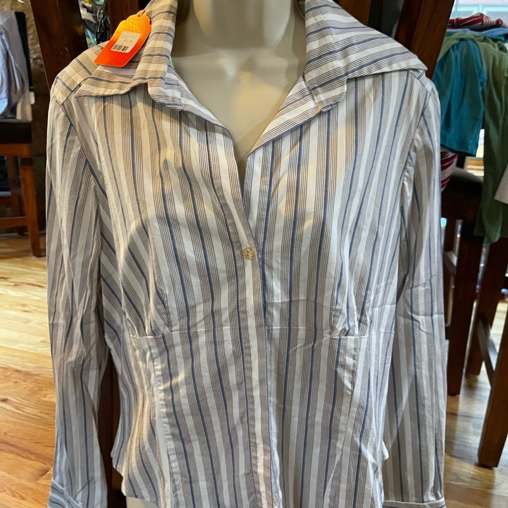 Anne Klein stretch blouse size 12
